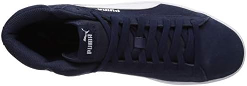PUMA Men's SMASH V2 Sneaker, Peacoat-Puma White, 9.5 | Image 4