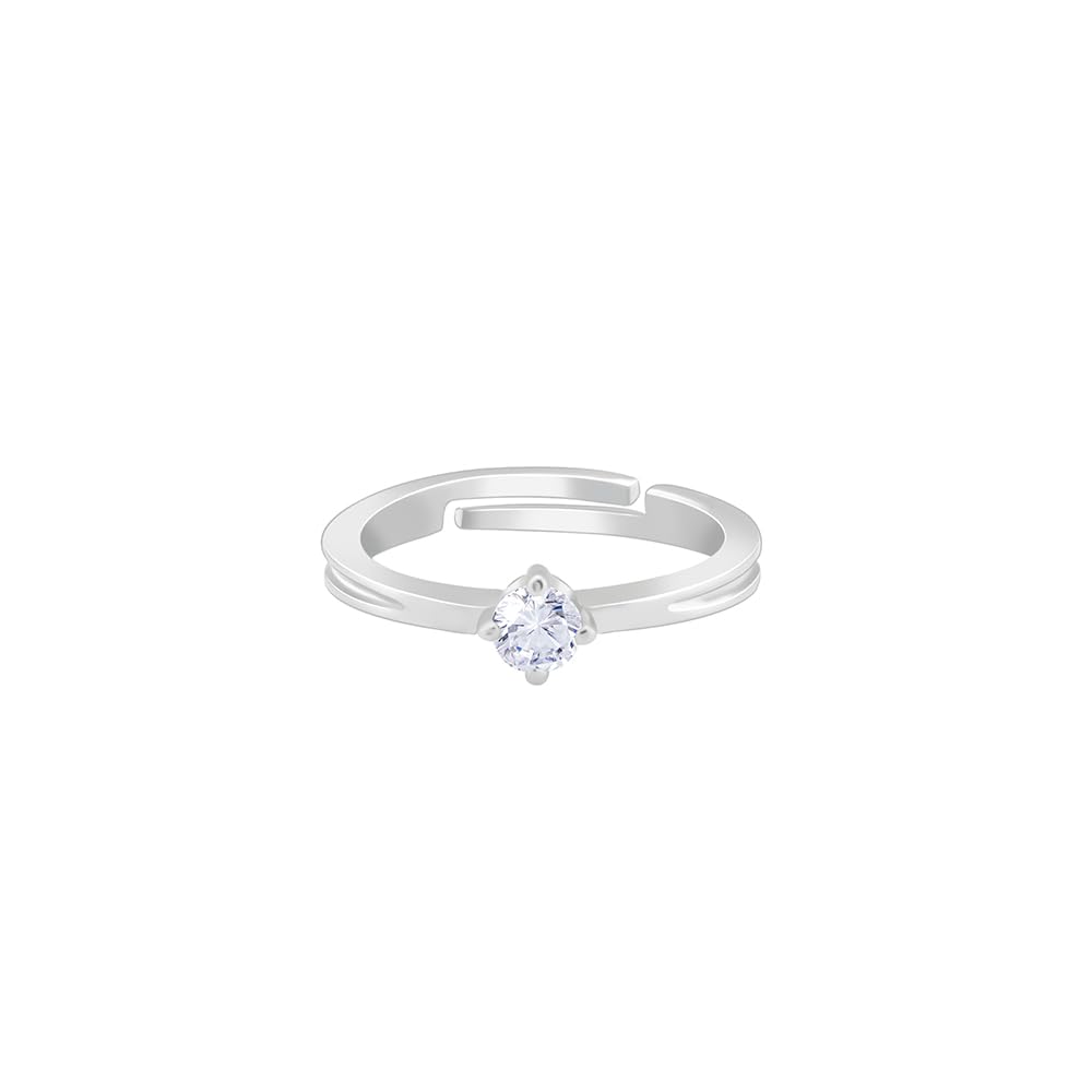 925 Silver Zircon Love Ring | Gifts for Women & Girls