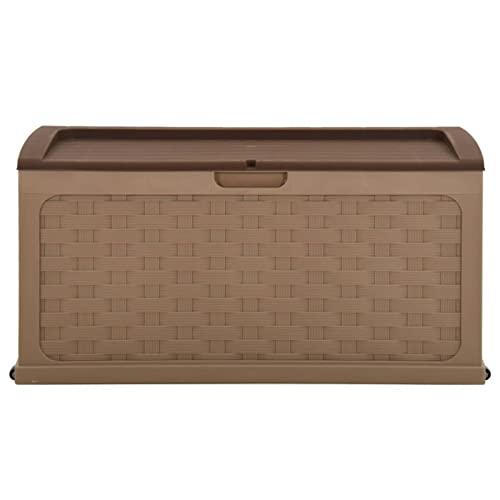 Catherinol Gartenbox 335 L, Balkonbox, Gartenmöbel, Gartentruhe, Auflagenbox, zum Organisieren und Aufbewahren… – Bild 3