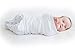 Baby Sense Cuddlegrow Swaddle Blanket/Award-Winning Baby Wrap with Legs | Home, Car, Travel, & Stroller | Stretchy & Safe 100% Premium Breathable Cotton for Sleep,Temperature, Feeding, & Calming