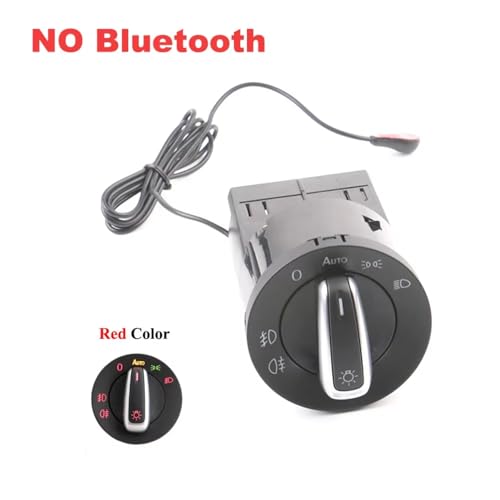 Interruptor de faros texturizado 1C0941531A con módulo para Jetta MK4 2