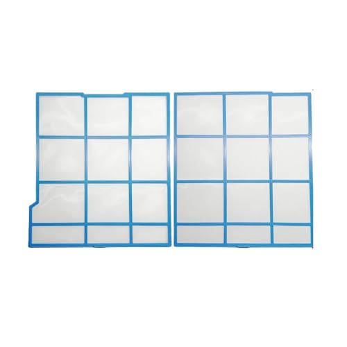 2 Filtres De Climatiseur Personnalisés Pièces/ensemble, Compatibles Avec Hitachi, Taille De L'écran Anti-poussière De Climatisation : Gauche 29,8 X 31,5 Cm + Droite 28,5 X 31,5 Cm.