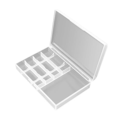 �o�b�e���[���[�{�b�N�X LR06 �o�b�e���[�p 4 �X���b�g �N���A�P�[�X �z�[������ & �A�N�Z�T���[�p�J�o�[ USB �|�[�g�t���o�b�e���[�����P�[�X