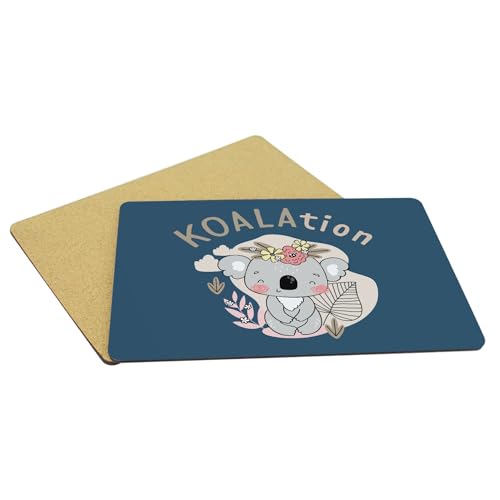 Napperons en liège bleu koala : protégez votre table des rayures - 5