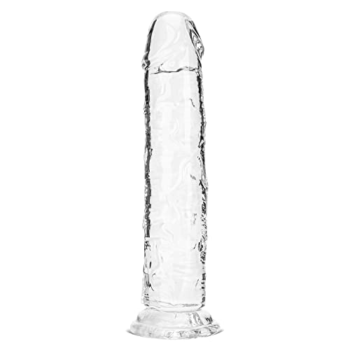 Consolador Realista, Silicona Líquida Lifelike Huge Penis With Strong Suction Cup For Hands-Free Play,Flexible Cock With Curved Shaft And Balls For Vaginal G-Spot And Anal Play Transparent, 6.3 Consolador Realista, Silicona Líquida Lifelike Huge Penis With Strong Suction Cup For Hands-Free Play,Flexible Cock With Curved Shaft And Balls For Vaginal G-Spot And Anal Play Transparent, 6.3