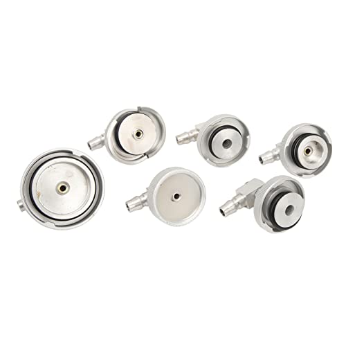 Adaptador Purga Frenos, Universal a Prueba de Fugas y Fácil de Usar Kit Cilindro Maestro 15 Piezas for Profesionales Bricolaje Automóviles Motos Camiones Talleres