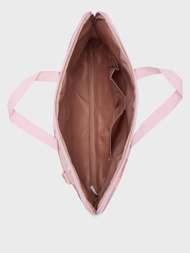 Image of Caprese Barbara Laptop Bag Large (E) Blush|Stylish Laptop Handbag for Women, 16-Inch Laptop Compatible Spacious Office Bag with Smart Sleeve, Adjustable & Detachable Strap