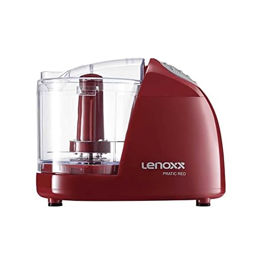 Mini Processador Pratic Red, PMP435, 127v, Lenoxx