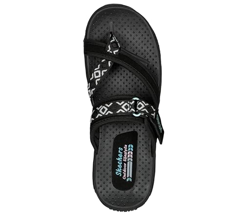 Skechers Women's Reggae-Trailway Flip-Flop Sandals3