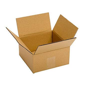 BOTAD 3 Ply Corrugated Brown Box/Gift Packaging Boxes 4.5 inch x 4.5 inch x 2 inch (100)