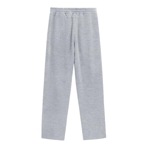 Button Decor Sweatpants for Men Straight Leg Casual Loose Jogging Running Basketball Sports Baggy Pants with Pockets2