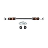 GBPOY Barra de Barbilla Barra Horizontal Interior Pared Pull-up Equipo de Entrenamiento Fintness for Ejercicio en casa Carga 85KG Barras de dominadas para Entrenamiento de Fuerza (Color : Red)