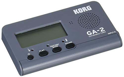 Korg ga-2 Handheld cromática sintonizador, Plateado