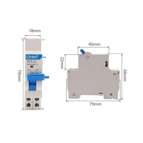 Bobina de disparo SHT-X1 para interruptor automático NXB de 80A a 125A 4