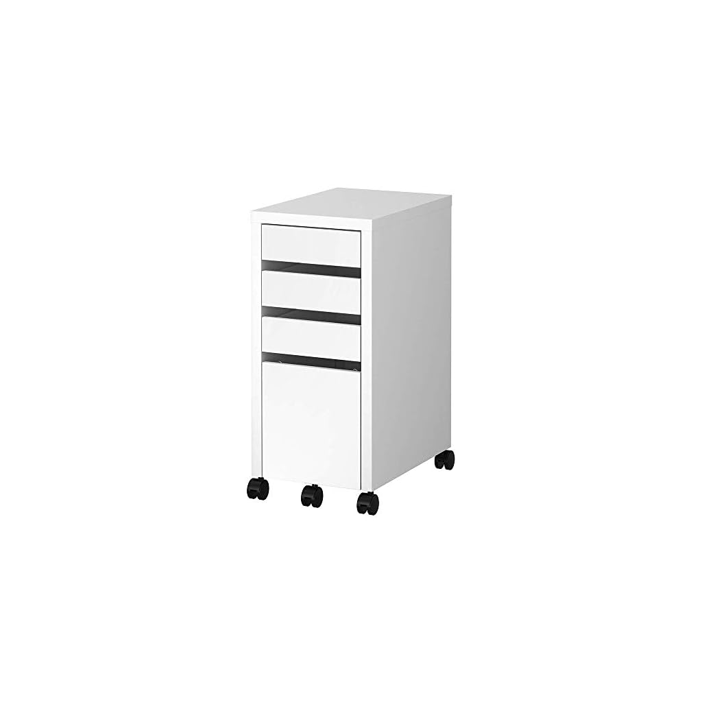 IKEA MICKE Drawer Unit/Drop File Storage, White