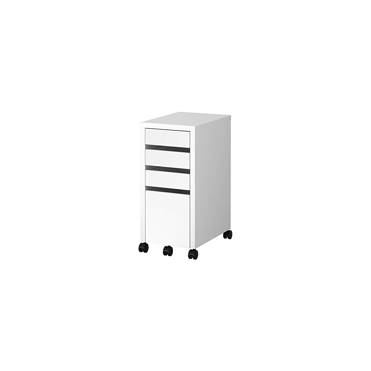 IKEA MICKE Drawer Unit/Drop File Storage, White