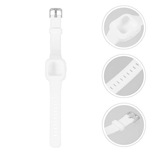 ULTECHNOVO Silício Faixa de Relógio de Substituição Com Tampa Da Caixa Do Relógio Strap Relógio de P