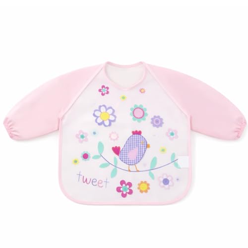 Image of BabyGo Cotton Baby Tie Button Bibs | Soft, Washable Feeding Bibs for Kids, Adjustable, Reusable, Gentle on Skin, Comfortable & Ideal for Mealtime, Perfect for Infants & Toddlers | Multicolor