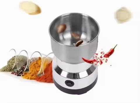 Electric Spice and Coffee Grinder, Stainless Steel, 300ml