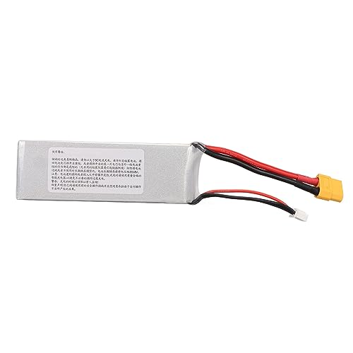 7,4 V 2S 2200 MAh 35 C LiPo-Akku, Hochleistungszellen, Langlebig und Stabil, Ideal für RC-Flugzeuge (XT60-Stecker)