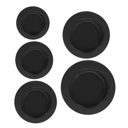 WOONEKY 5pcs Box Rubber Piggy Bank Stoppers Closure Plugs for Saving Pots Reliable Easy Access to Savings for Plaster Doll Covers