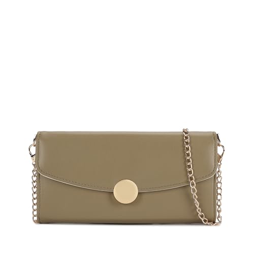 Image of Fastrack Women's Linklet Clutch | Detachable Chain, Card & Cash Slots, Magnetic Flap | Modern Evening Bag | 6 Months Warranty