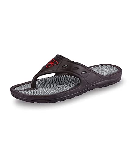 Image of Acupressure and Magnetic Therapy Accu Paduka Slippers, Full Body Blood Circulation Slippers, Foot Massager, Natural Slippers for Men, Women and Unisex