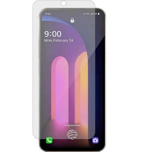 Image of Embed HD-Clear Screen Guard for LG V60 ThinQ 5G UW - Harder or Durable Plastic & More Impact-Resistant Than Glass, with Free Installation Kit