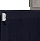 Duramax YardMate Pent Roof PLUS 5 x 3 (1.57 m2) Plastic Garden Shed with Heavy-Duty Plastic Floor, Strong Metal Roof Structure, Fire Retardant & Maintenance-Free Storage Shed, Dark Grey & Adobe - Image 10