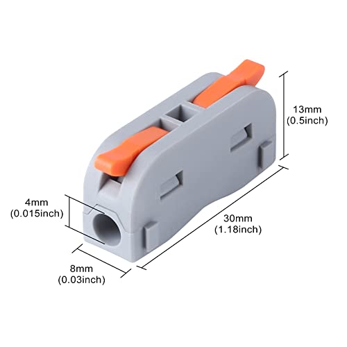 Xhf2018 SPL-1-31 Xhf 31Pcs Conductor Compact Connectors Lever Wire Nuts thumb #1