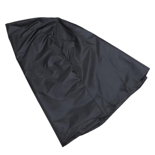 UPKOCH Funda para Barbacoa Exterior de Tela Oxford Resistente Desgarros y Rayos UV Protectora Ligera para Protección de y Muebles de Jardín Color Negro