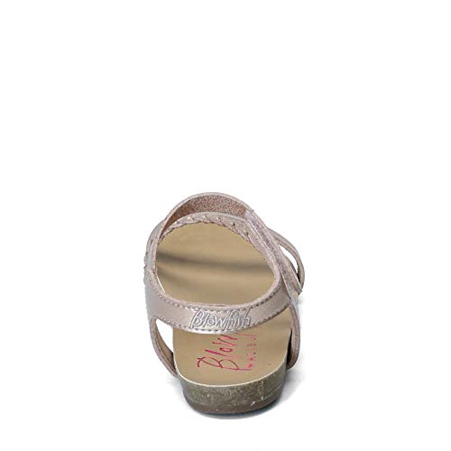 Blowfish Kids Girl's Goya T (Toddler/Little Kid) Pearl Rose Gold Dyecut Pu 8 Toddler M #TOP4