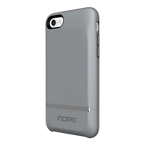 Incipio Stashback iPhone 8 & iPhone 7 Case with Credit Card Slot Holder and Foldable Back Panel for iPhone 8 & iPhone 7 - Gray