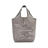 [ アフタヌーンティー リビング ] AfternoonTea LIVING エコバッグ・買い物バッグ HP85 ロゴショッピングラップバッグ/ヴェロニカ・ハリム グレー