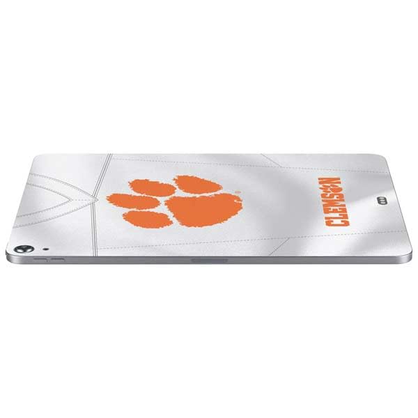 Skinit Decal Tablet Skin Compatible with iPad Air 11in (2024-2025) - Officially Licensed Clemson University White Jersey Design
