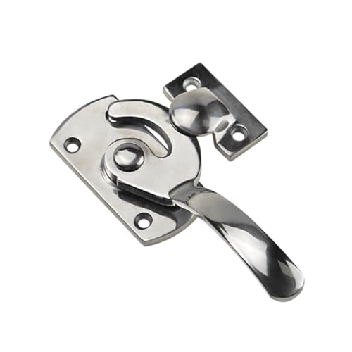 304 Stainless Steel Rotary Handle Industrial Vacuum Box Freezer Cabinet Door Tightly Closed Handle 1Pcs(PL029-1 R)