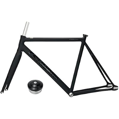 700C Fixed Gear Bike Frameset 49/52/55/58CM C Brake Aluminum Alloy Racing Track Bike Frame Quick Release 100/120mm Bike Frame with Fork