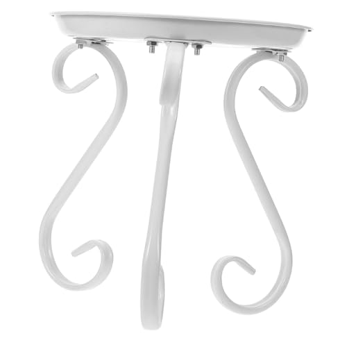 Happyyami Support De Plante Élégant Étagère Décorative Pour Fleurs Et Plantes Riser Moderne Pour Intérieur Et Bureau Design Pratique Et Durable Blanc