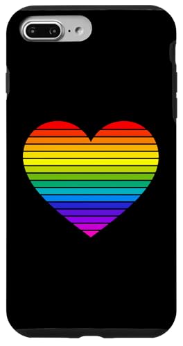 �n�[�g���C���{�[�X�g���C�v�f�U�C���B �X�}�z�P�[�X iPhone 7 Plus/8 Plus �p