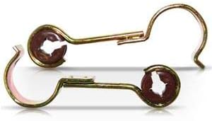 2 Pack Snap-On Standout Fits 1 1/4" Mast Pipe Coaxial Cable Standoff 3 1/2" Clip-On Coaxial Cable Antenna Mast Standoff Snap-On Coaxial Cable Stand Off Guide