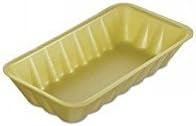 GNP10KYL Supermarket Trays, Foam, Yellow, 10 3/4quot; x 5 3/4quot; x 2quot;
