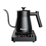 Electric Gooseneck Kettle, Pour-Over Coffee and Tea kettle, Hot Water Kettle Electric, Temperature...