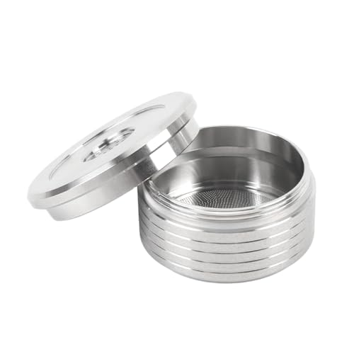 Alomejor Cápsula de Café Reutilizable con PP Premium y SUS para una Experiencia de Café Personalizable Compatible con Máquinas de 1 Unidad