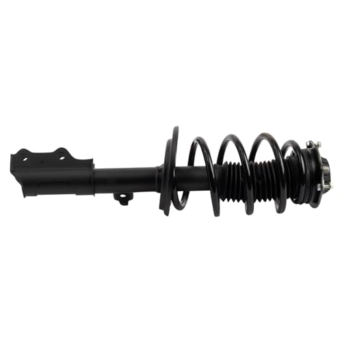 Image of TRQ Front Driver and Passenger Side Strut and Spring Assembly Set Loaded | For 18-22 Buick Enclave 18-22 Chevrolet Traverse