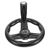 Volante de torno: el volante de baquelita tiene un fuerte aislamiento, es más seguro de usar, duradero y no se daña fácilmente, volante de torno