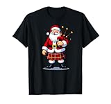 Célébrez les saisons festives avec un design unique représentant le Père Noël dans un kilt écossais traditionnel, jouant joyeusement à la cornemuse aux côtés d'un charmant renne. Parfait pour ceux qui aiment un mélange de joie de Noël et de culture écossaise.