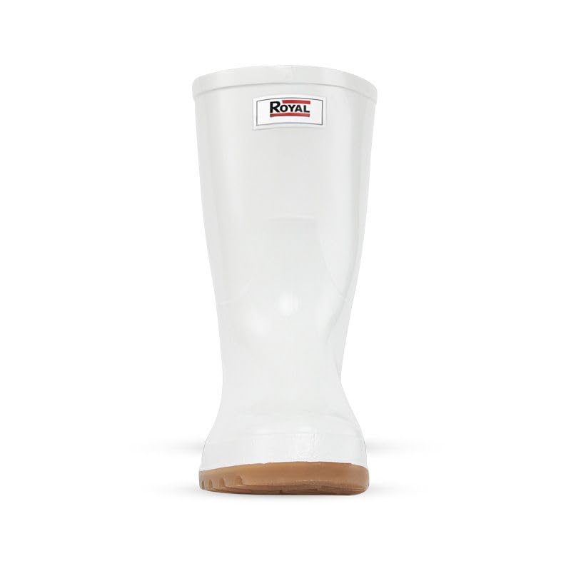 CROYDON Royal Confort Work Boots, White, Waterproof PVC, Safety Industrial Boot for Fishing2