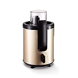 SMSOM Kühlpresse Juicer -Multifunktions-langsame Kautieren von Entsafter-Maschinen, die leicht zu reinigen, Saft-Extraktor mit ruhiger Motor- / Rückwärtsfunktion, für hohen Nährstoff-Obst- und Gemüses