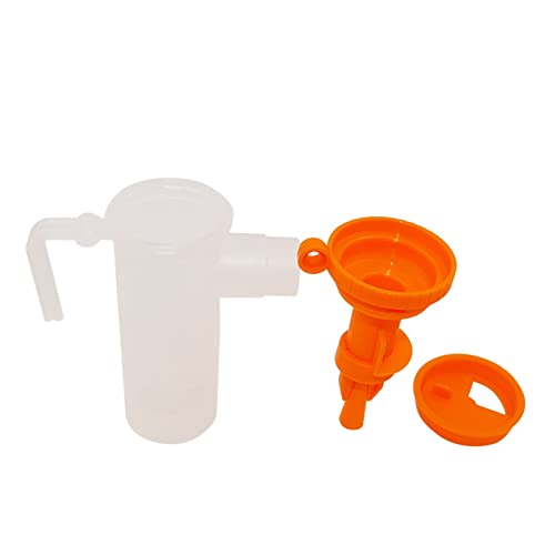 8 ml Astma Drug Inhalator Cup Compressor Nevelizer Onderdelen Verderheid Cup Mist Spuit Nevelizer Cup Volwassen Kindergezondheidszorg (Color : Orange) - Image 5