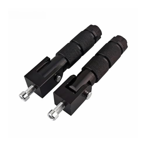 Pièces de cadre moto de précision : Repose-pieds pliables M8 en aluminium CNC